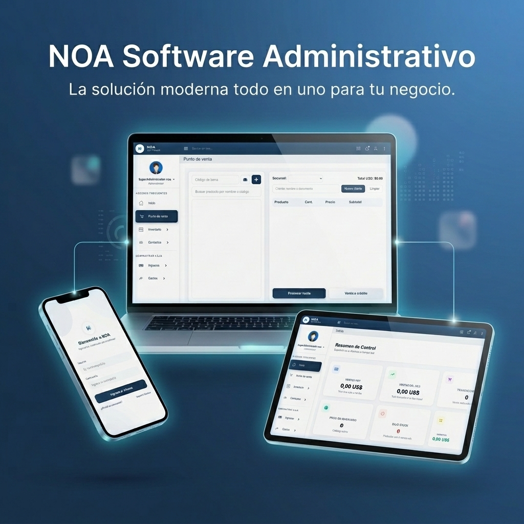 NOA Software en múltiples dispositivos